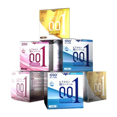 OLO Condoms 50-52-54 [QQถุงยางอนามัยแบบบางพิเศษเพียง 0.01 มิล