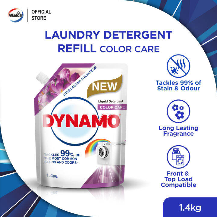 DYNAMO Laundry Detergent Color Care 1.4kg Refill Lazada