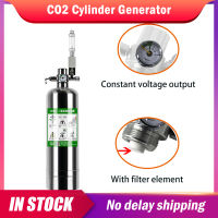 Professional Aquarium Co2 Generator System Kit Co2 Cylinder Generator System With Solenoid Valve Bubble Diffuser Co2 Reactor Kit