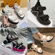 Sandal LV Đế Cong 5cm mẫu mới fullbox
