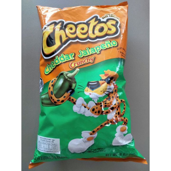 Cheetos Crunchy Cheddar Jalapeño – 226g – The Bag