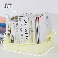 JJT กล่องเก็บหนังสือที่มีรอก,นักเรียนหอพักโรงเรียนกล่องถุงเก็บของ,ตระกร้าใส่ของตั้งโต๊ะความจุมาก,การจัดระเบียบกล่องหนังสือ