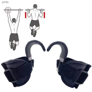1pc Heavy Duty Weight Lifting Hooks with Padded Grips - Perfect for  Deadlifting, Pull Ups, and Powerlifting - Premium Gym Equipment for Men and  Women