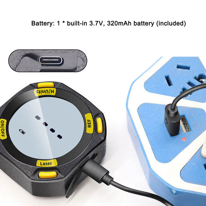 kkmoon-ตัวค้นหาระดับดิจิตอลและมุมแม่เหล็ก5ด้านอเนกประสงค์4-90-inclinometer-จอแสดงผล-lcd-มาตรวัด4หน่วยสลับได้สองเส้น-เลเซอร์-ระดับ