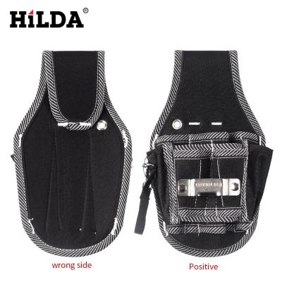 HILDA Toolkit กระเป๋าที่เก็บอุปกรณ์เครื่องมือช่างไฟฟ้ากระเป๋ากระเป๋าเครื่องมือเข็มขัดแบบ DIY