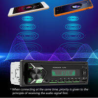 WDPlanet เครื่องเล่น MP3สเตอริโอในรถยนต์บลูทูธเสียงโทรแฮนด์ฟรี AM/FM ไร้สาย