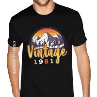 Vintage 1981 Tshirt Teenagers Harajuku Tshirt For Men Oversized Anime Tshirt Men Ed England Style Custom Wholesale