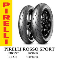 90/90-14 + 100/90-14 PIRELLI DIABLO ROSSO SPORT ตรงรุ่น PCX150 (ปี12-17)