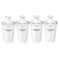 Brita Standard Pitcher Replacement Filters, 4ct, White