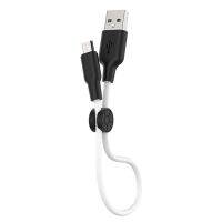 Baicai สายข้อมูลห้องครัวอุณหภูมิคงที่8พินไมโคร USB Type-C สายเคเบิลข้อมูลแบบสั้นซิลิโคน