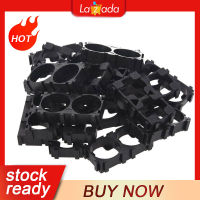 【Ready Stock&amp;COD】20x 18650แบตเตอรี่ลิเธียมคู่ผู้ถือวงเล็บสำหรับเซลล์ DIY แพ็คสีดำ