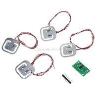 4pcs 50kg Human Scale Load Cells &amp; HX711 AD Module Kit Resistance Strain Weight Sensor Measurement Tools Dropship