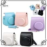 GXQTTR พกพาสะดวก หนัง PU กล้องทันใจ สำหรับ Instax มินิ11 เคสกล้อง กระเป๋ากล้อง กระเป๋าสะพายข้าง