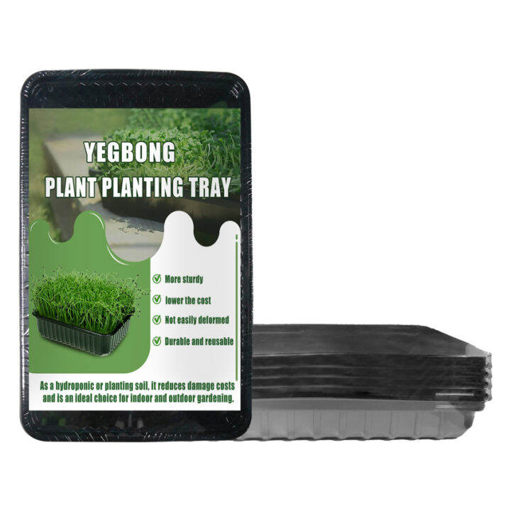 TraySeed Start Garden Plant Growth TraySuper StrengthNonporous 5
