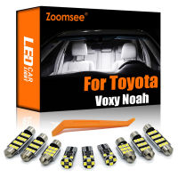 Zoomsee ภายใน LED สำหรับ Toyota Voxy Noah 60 65 70 75 80 Series AZR65 ZRR70 ZRR75 ZRR80 Canbus หลอดไฟรถยนต์