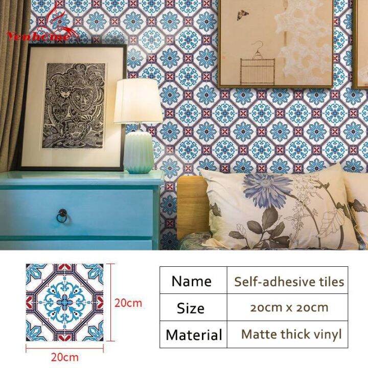 24-home-accessories-matte-square-สติ๊กเกอร์ติดผนัง-modern-home-decor-self-adhesive-decals-สำหรับห้องครัวห้องนั่งเล่นพื้นหลัง-renovation-tile-patch
