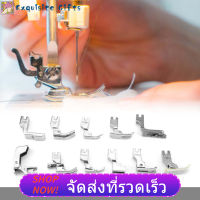 【ห้ามพลาด】ชุดตีนผีเย็บผ้ามืออาชีพ 11 ชิ้นชุดอุปกรณ์จักรเย็บผ้าในประเทศ