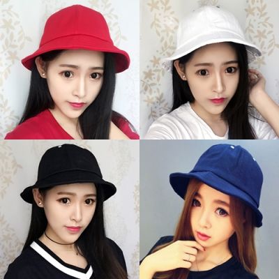 Bucket_สีพื้น หมวกบักเก็ต พร้อมส่ง