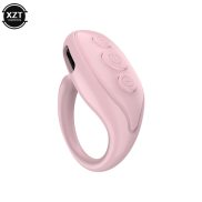 Pink Pink Bluetooth Fingertip Video Controller Tiktok Short Video Page