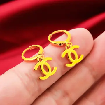 Gold earrings store for sale