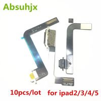 Absuhjx 10pcs สายชาร์จ Flex สําหรับ iPad 2 3 4 5 6 พอร์ตชาร์จอากาศ USB Dock Conector Sync Ribbon อะไหล่ทดแทน