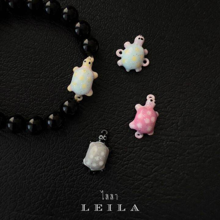 leila-amulets-พญาเต่าเรือน-baby-leila-collection-พร้อมกำไลหินฟรีตามรูป