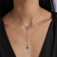 2023 Trendy New Fashion Stethoscope Necklace Lariat Heart Pendant Silver Color Nurse Medical Necklace Collares Fashion Chain Necklaces