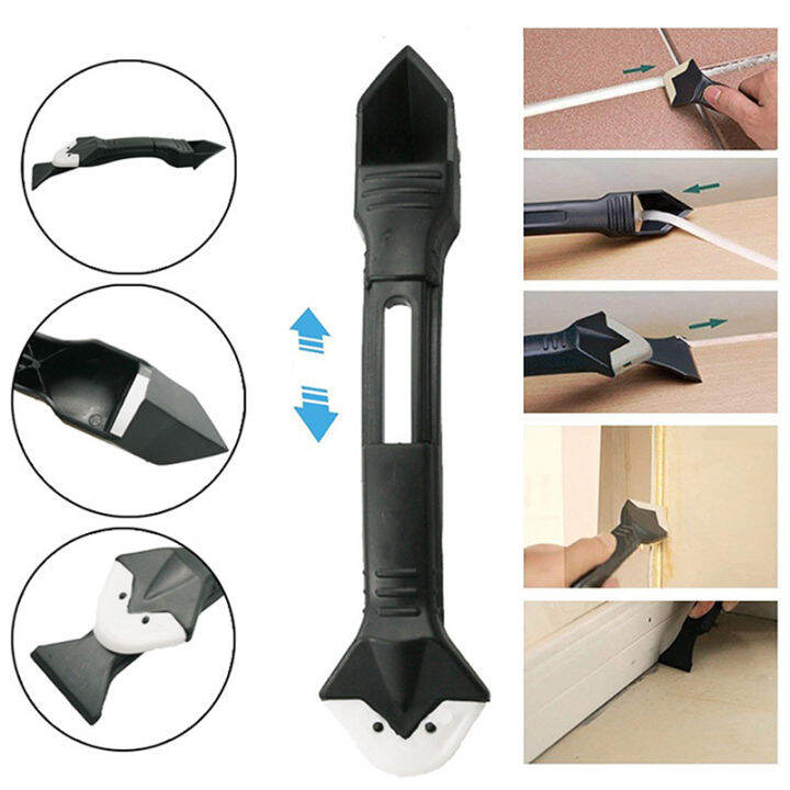 Caulking Tool Glass Glue Angle Scraper Tools Caulk Cement Scraper