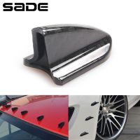 Universal Car Accessories Tail Decorate Bumper Shark Fin Black Wind Knife Tail Car Model Supplies Refit