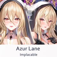 Dakimakura HMS ล่องหนปลอกหมอนเต็มตัว Azur Lane Otaku ปลอกหมอนเกมโยนหมอนครอบคลุมเตียงของขวัญตกแต่ง