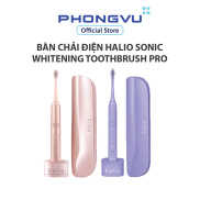 Bàn chải điện Halio Sonic Whitening Toothbrush PRO - Bảo hành 12 tháng