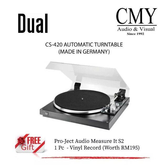 DUAL CS420 AUTOMATIC TURNTABLE (MADE IN GERMANY) Lazada