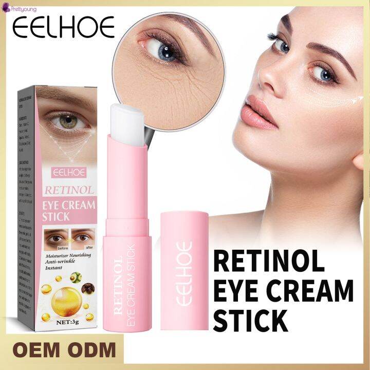 Prettyoung Eelhoe Retinol Eye Cream Remove Dark Circles Anti Puffiness ...