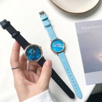 【Hot Sale】 Korean version of fashion ins fresh literature and art dial retro female student simple department watch quartz