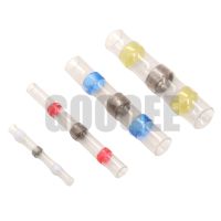 5PCS SST-S11 S21 S31 S41 Heat Shrink Butt Wire Connectors Waterproof Tinned Copper Solder Seal Terminals Kit Set