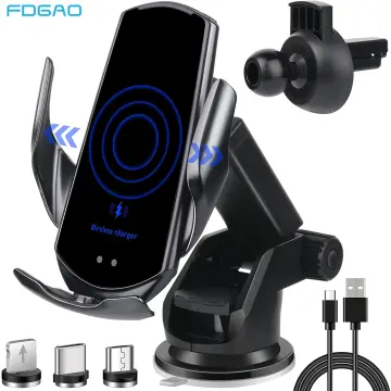 30W Wireless Car Charger Automatic Clamping Phone Holder For iPhone 14 13  12 Pro