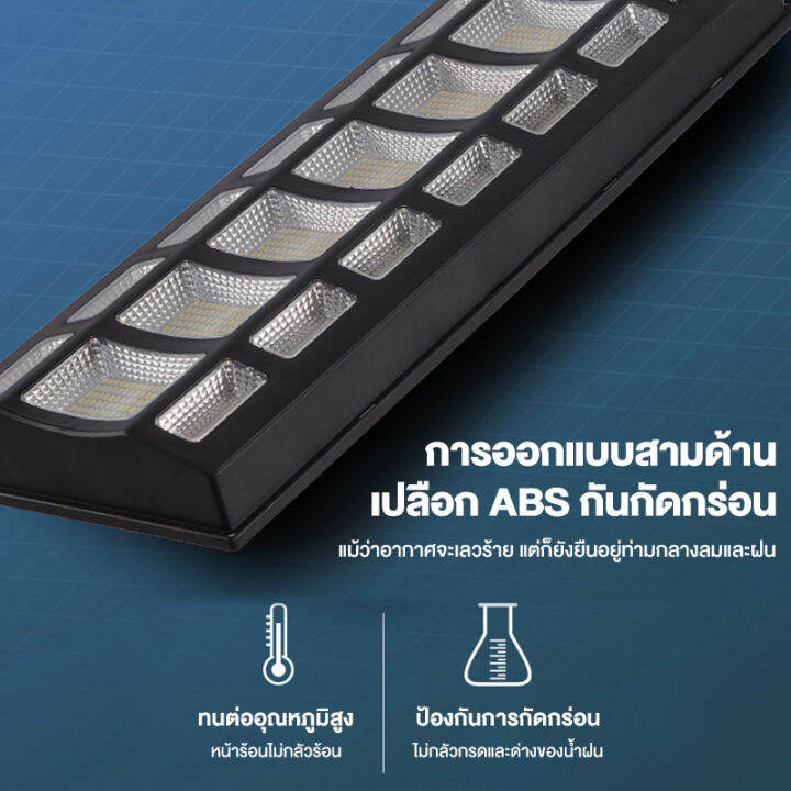 ไฟโซล่าเซลล์-ไฟถนนโซล่าเซลล์-rgb-สปอตไลท์โซล่า-ไฟถนน-led-ไฟสวนกลางแจ้งกันน้ำ-โคมไฟถนน-1200w-ความสว่างสูง-แสงสีขาว-ป้องกันฟ้าผ