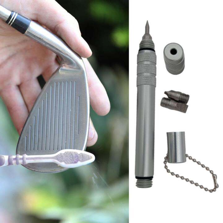 Daywolf Golf Club Groove Sharpener Cleaner for Golf Balls Utility Clubs