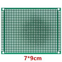 7X9 6X8 5X7 4X6 3X7 2X8ซม. ต้นแบบด้านคู่ Diy พิมพ์วงจร PCB บอร์ด Protoboard 4*6 6*8 5*7 3*7"