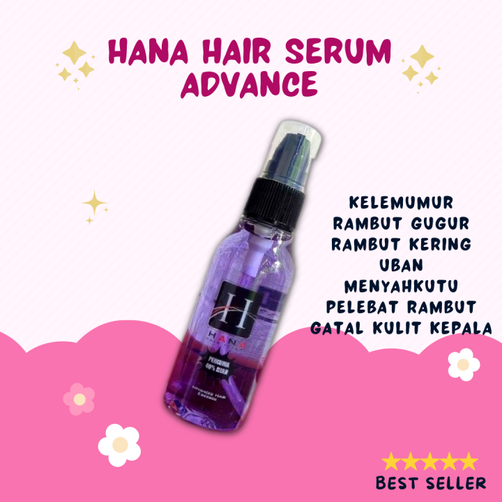 Hana Hair Serum Hana Serum Hair Essence Set Penjagaan Rambut Serum Rambut Serum Hana 1401