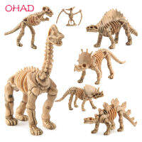 OHAD ของเล่นเด็กไดโนเสาร์เหมือนจริงฟอสซิลของเล่นเลขโครงกระดูกของขวัญวันเกิดเด็กเด็กหญิงเด็กชาย