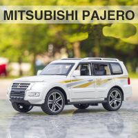 โมเดลรถเหล็ก MITSUBISHI PAJERO สเกล1/32  เปิดประตูได้รอบคัน+กระโปรงหน้า-ท้าย ล้อยาง มีไฟหน้า-ท้าย วิ่งได้จริง โมเดลรถ รถเหล็ก JOL540220