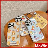 Mowin - เคสไอโฟน iPhone 13 เคส ซิลิโคนนุ่มเคสใสกันกระแทกเคสกันกระแทกกรอบป้องกันกล้องหมีการ์ตูนสไตล์น่ารักสำหรับ 12 7