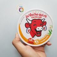 Phô mai con bò cười La Vache qui rit vị cua biển nướng  hộp 8 miếng