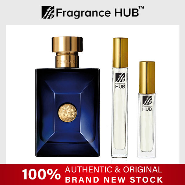 FH 5/10ml Refill] Versace Pour Homme Dylan Blue EDT Men by Fragrance HUB