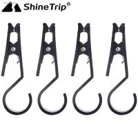 ❒ 4 Pcs Camping Tent Light Hook Multifunctional Canopy Clip for Outdoor Camping Hiking Equipment Accessories Practical Clothespin