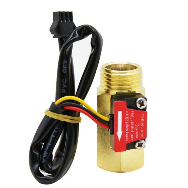 G1/2 inch Water Flow Hall Sensor Switch Flow Meter for Industrial