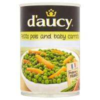 d’aucy Petits Pois and Baby Carrots - 400g Can