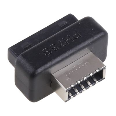 USB 3.0 Internal Header to USB 3.1/3.2 Type C Front Type E Adapter 20p to 19p