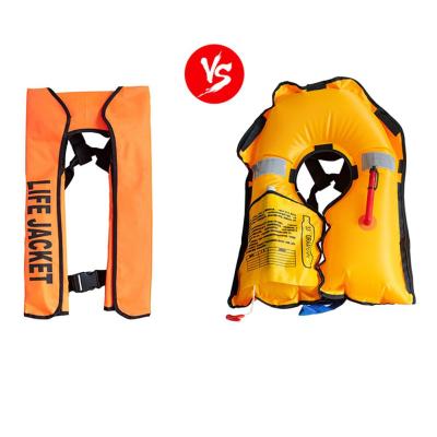 ：《》{“】= 1Pc Inflatable Life Jacket Swimming Survival Jacket Professional Fishing Life Vest Manual Inflatable  Swimwear Water Sports